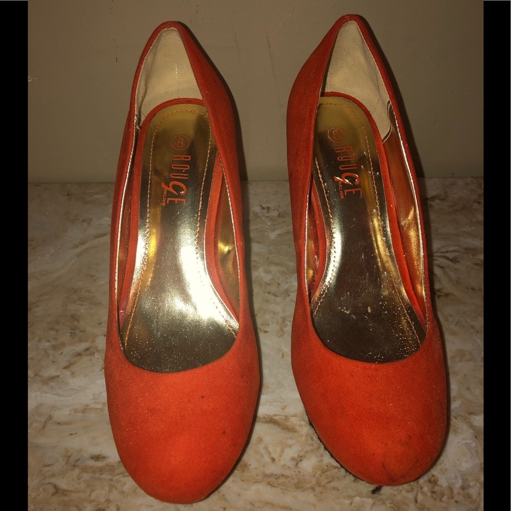 Orange heels